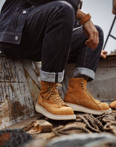American Retro Winter Desert Wildleder Arbeitsstiefel für Herren